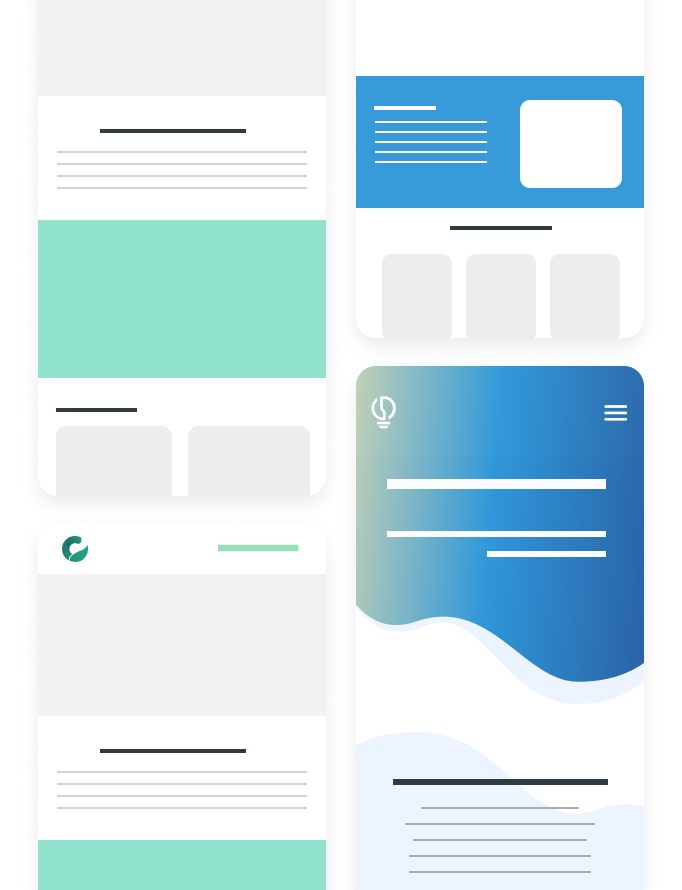 Maquette 4 - Dashboard et interface